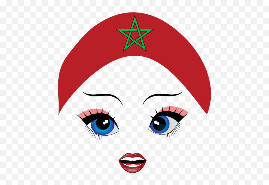 Pretty Moroccan Girl Smiley Emoticon Clipart I2clipart - Ladbroke Grove Emoji,Facebook Chat Emoticons