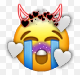 sad emoji rougir demon Sticker by thegirlchelou - Crying Sad Emoji Dp