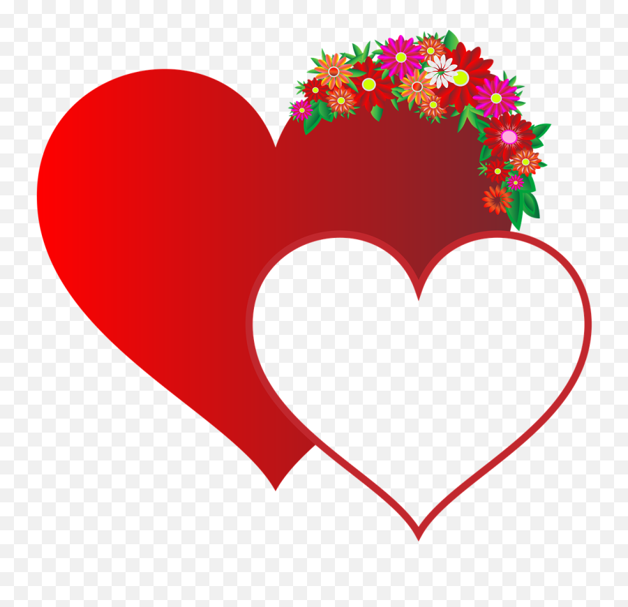 Heart Red Wedding Flowers Element - Wedding Background Image Png Emoji,Wedding Emoji Game