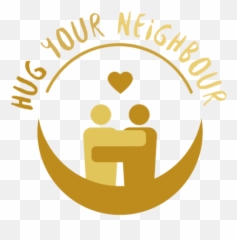 Hug Your Neighbour - Emblem Emoji
