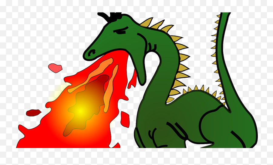 Breathing Fire Clipart - Fire Breathing Red Dragons Emoji,Red Dragon Emoji