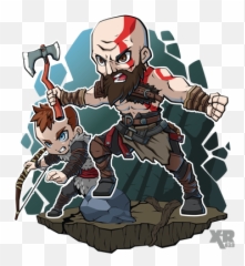 Fa God Of War - Chibi Emoji