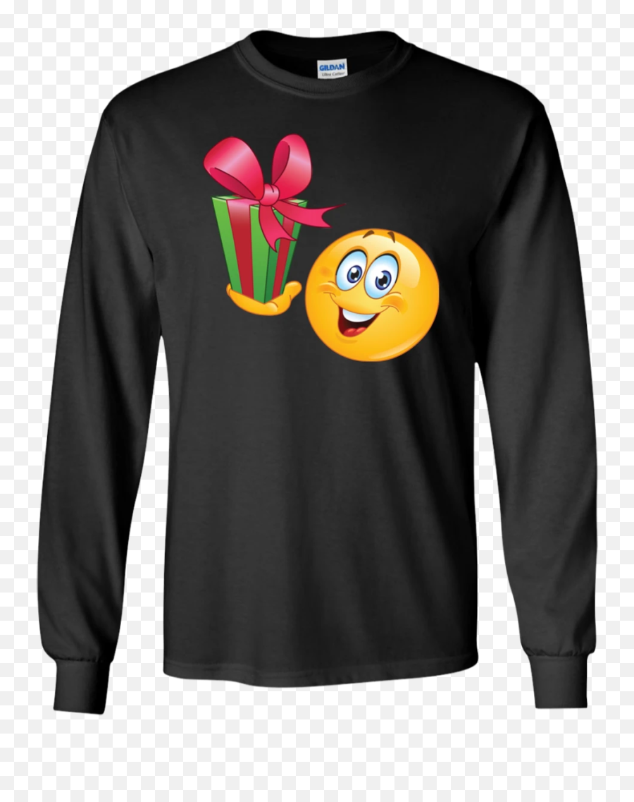 Christmas Emoji T Shirt G240 Gildan Ls - Mac Demarco Hoodie,Emoji Level 64