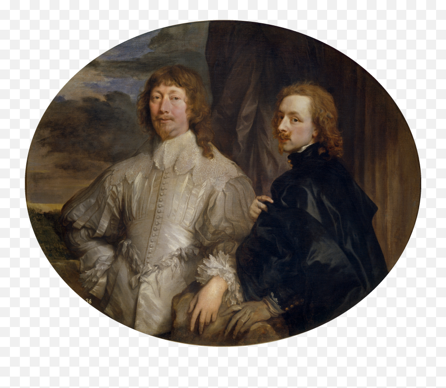 Anthony Van Dyck - Sir Endymion Porter And Anton Van Dyck Emoji,Dead Rose Emoji