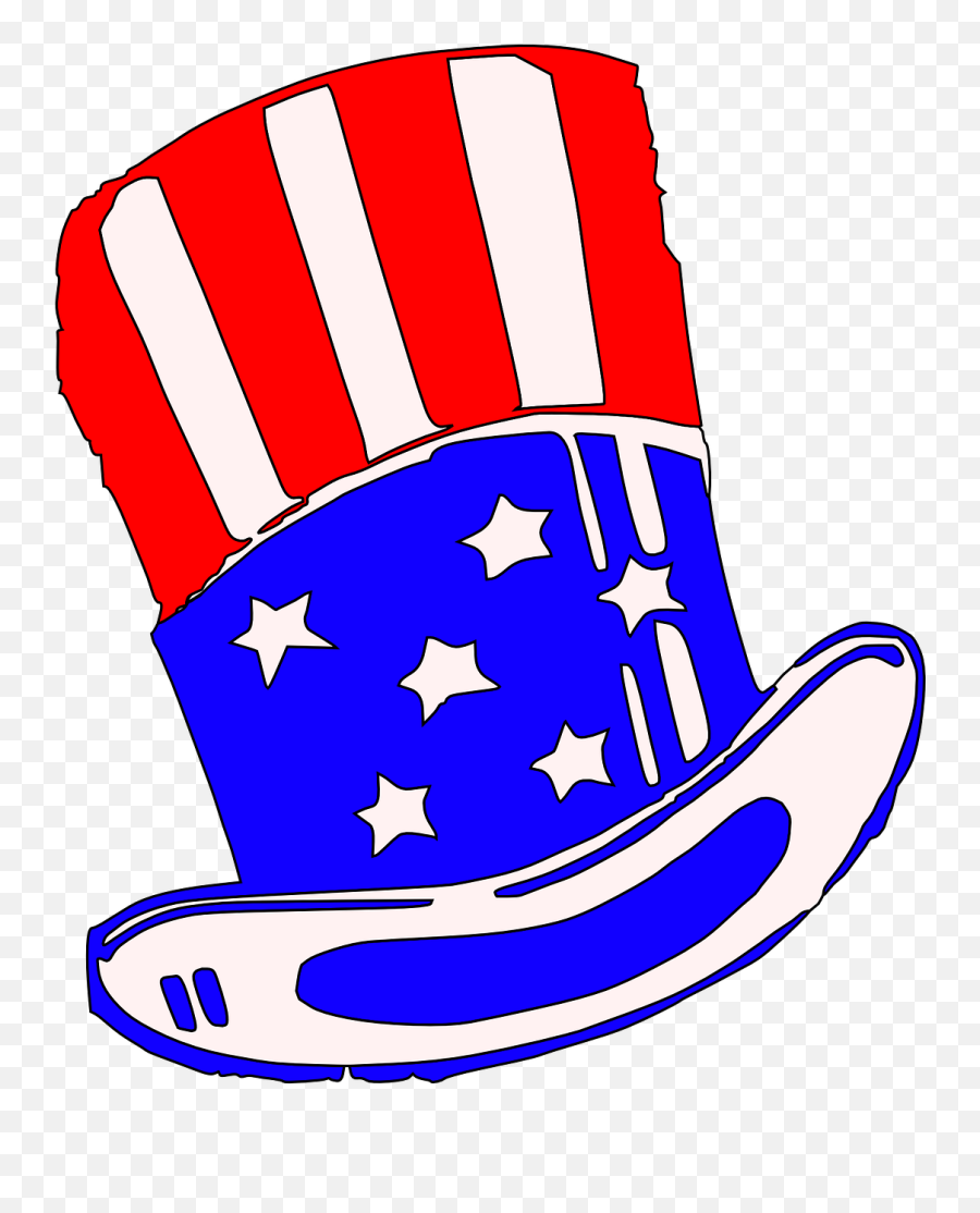 Topper Uncle Sam United States Usa Clothing - Uncle Sam Hat Cartoon Emoji,Man Shrugging Emoji