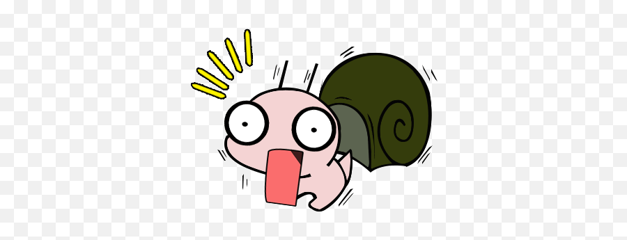 Siro Snail - Cartoon Emoji,Snail Emoticon