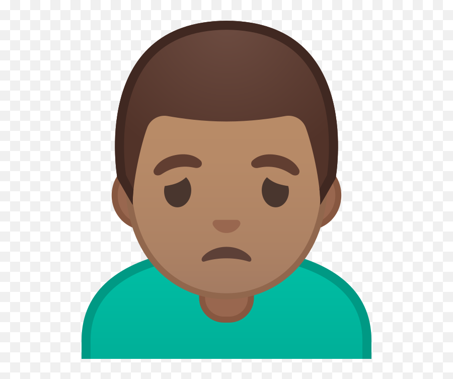 Noto Emoji Oreo 1f64d 1f3fd 200d 2642 - Man Face Palm Emoji,Male And Female Emoji