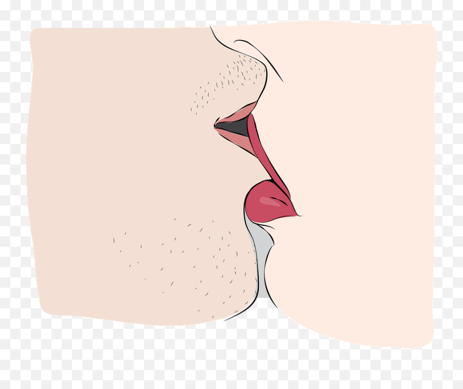 Kiss Passion Closeup - Erkek Öpücük Emoji,Kissing Heart Emoji