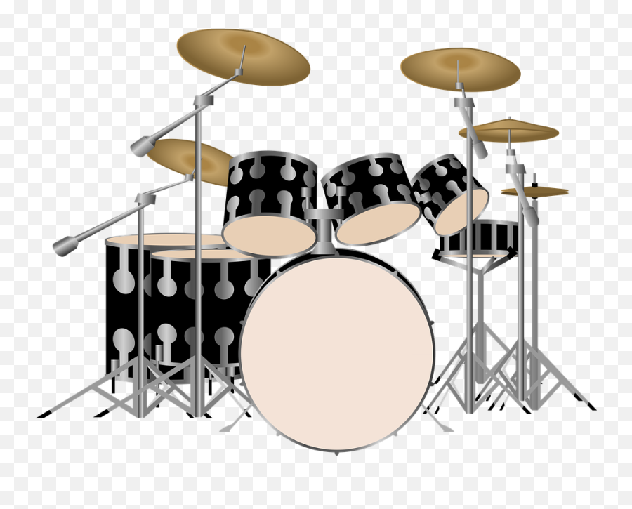 Drums Drum Set Background - Vector Drum Set Png Emoji,Drum Set Emoji