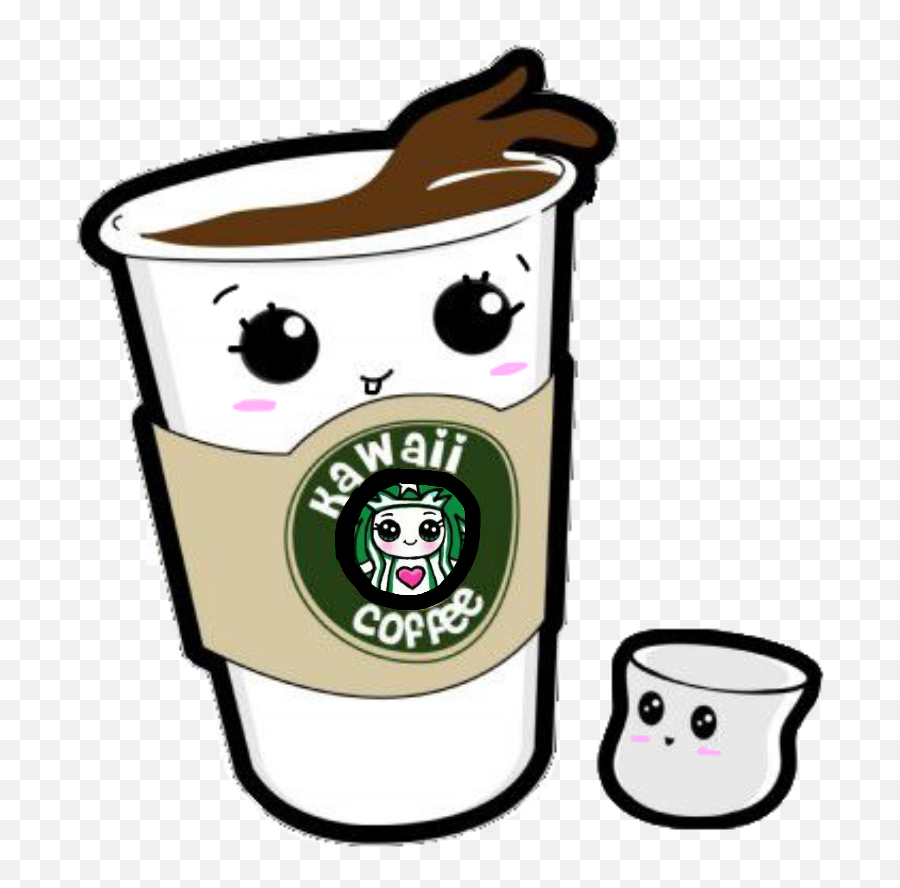 Starbucks Clipart Cuo Starbucks Cuo - Dibujos De Cafe Kawaii Emoji,Emoji 2 Starbucks