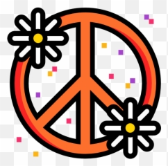 Peace Sign - Clip Art Png Emoji
