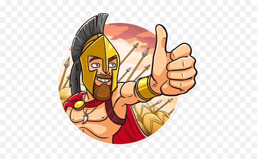 This Is Stickers Set For Telegram - Emojis Telegram Spartan,Spartan Emoji