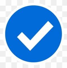 Popular and Trending verification Stickers PicsArt - Simbolo De Verificación Png Emoji