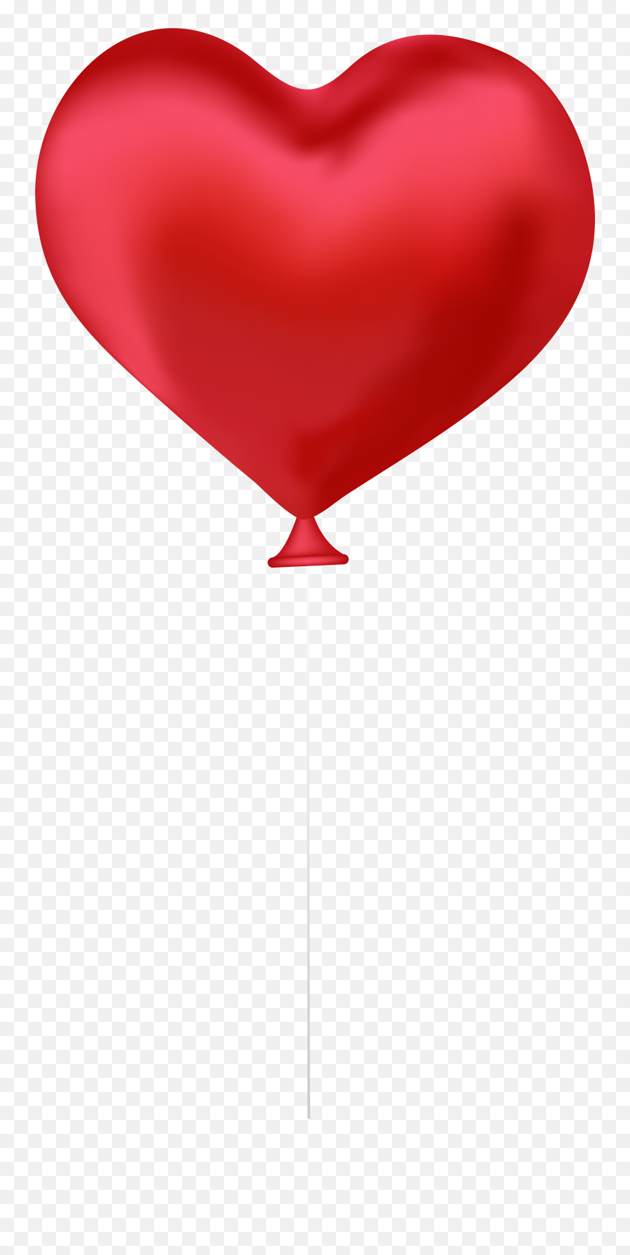 Red Heart Balloon Png Clipart - Transparent Red Heart Balloon Png Emoji,Heart Emoji Balloons