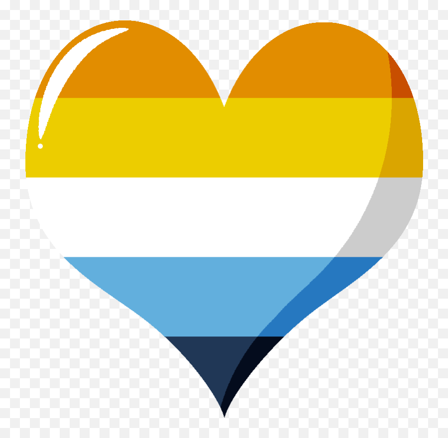Whimsy - Heart Emoji,Asexual Flag Emoji