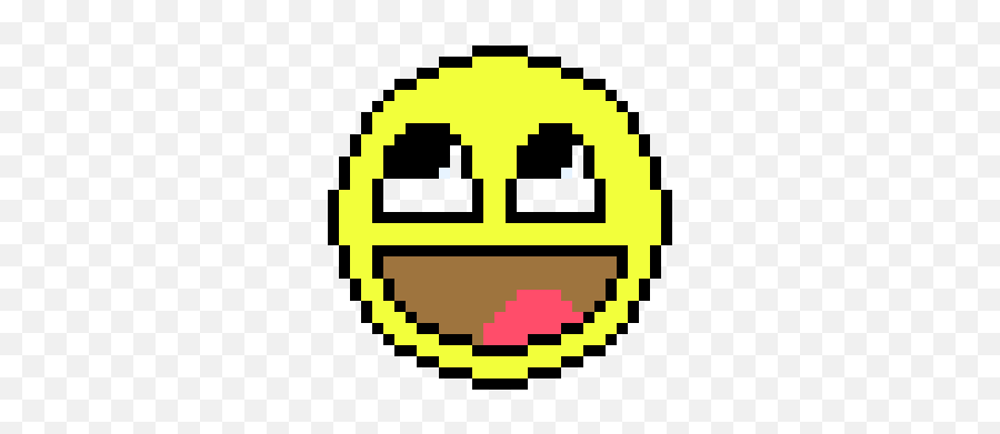 Derp - Easy Pixel Art Minecraft Emoji,Derp Emoticon