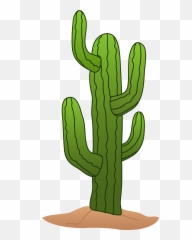 Desert Cactus Transparent Png Clipart Free Download - Background Art Emoji