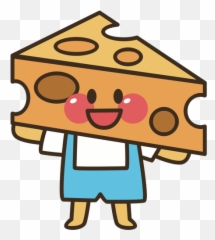 Cheese Head - Cheese Girl Cartoon Emoji,Cheesehead Emoji