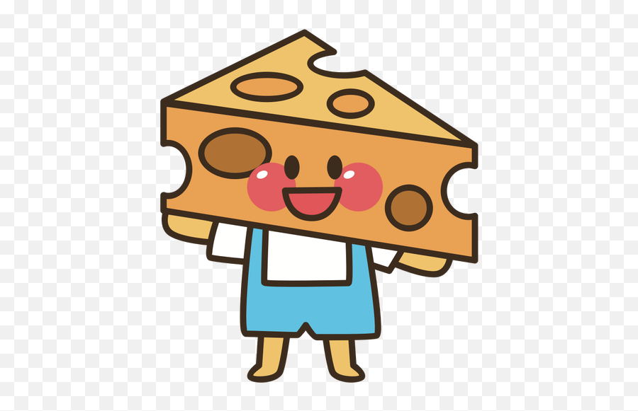 Cheese Head - Cheese Girl Cartoon Emoji,Cheesehead Emoji