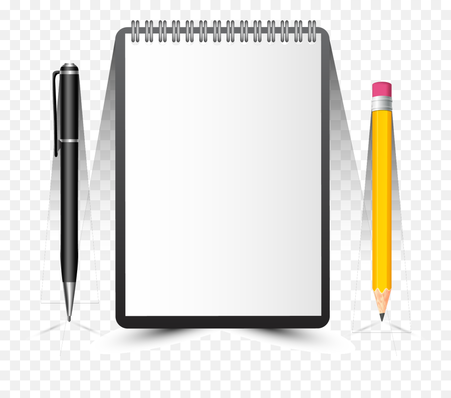 Notebook Vector Png Transparent Png - Notepad Png Emoji,Notebook Emoji Png