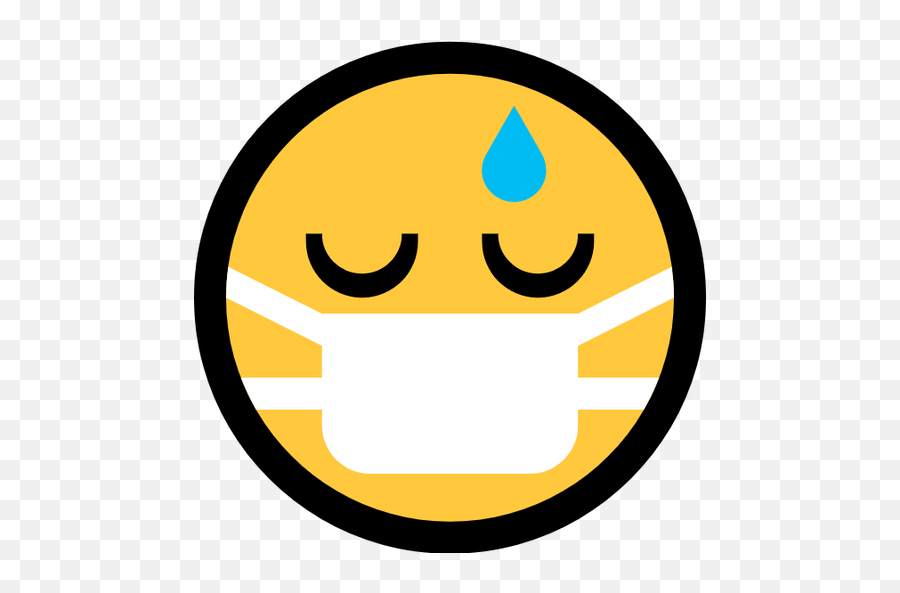 Emoji Image Resource Download - Windows Face With Medical Mask Mask Emoji Microsoft,Unamused Emoji
