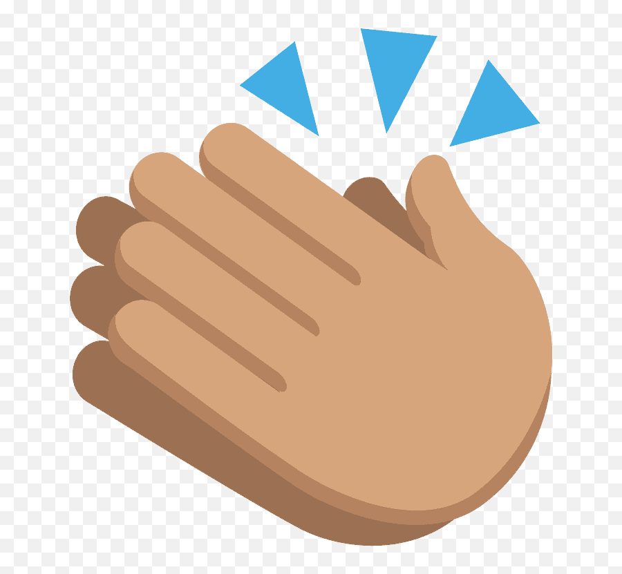 Clapping Hands Emoji Clipart - Clapping Hand Emoji Png,Hands Clapping Emoji