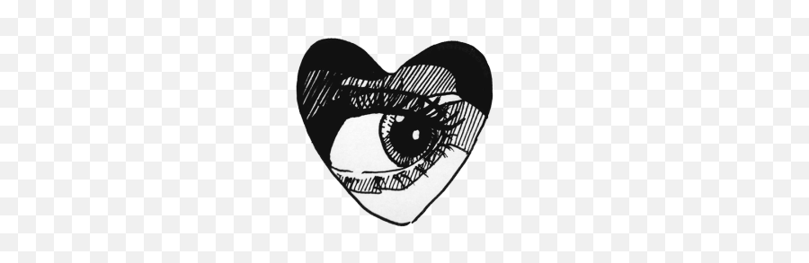 Sad Eye White Black Sadeyes Eyes Sticker By H8nfors8n - Black And White Transparent Aesthetic Emoji,Side Eye Emoji Text
