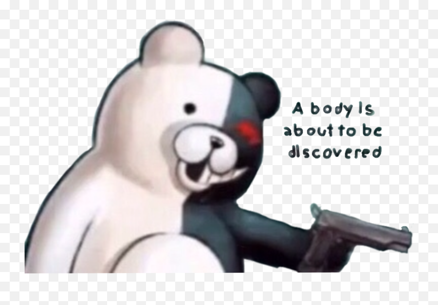 Edit - Body Is About To Be Discovered Monokuma Emoji,Ayyy Emoji