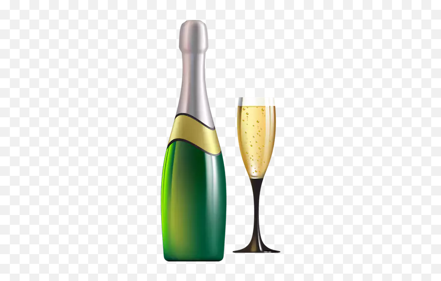 Beverages - Champagne Glass Emoji,Old Man Wine Emoji