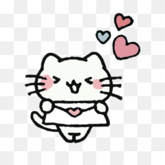 Cute Cat Png Emoji Image