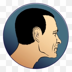 Chin Drawing Profile Transparent Png - Profile Head Emoji,Double Chin Emoji