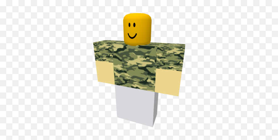 Camo Shirt - Smiley Emoji,Military Emoticon
