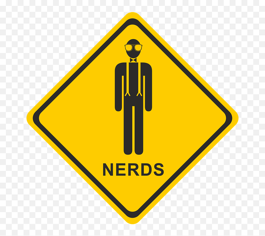 Nerd Fan Eccentric Computer - Printable Road Signs Emoji,Nerd Emoji