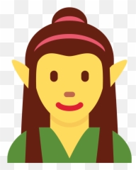 Twemoji12 1f9dd - Elfa Emoticon Emoji