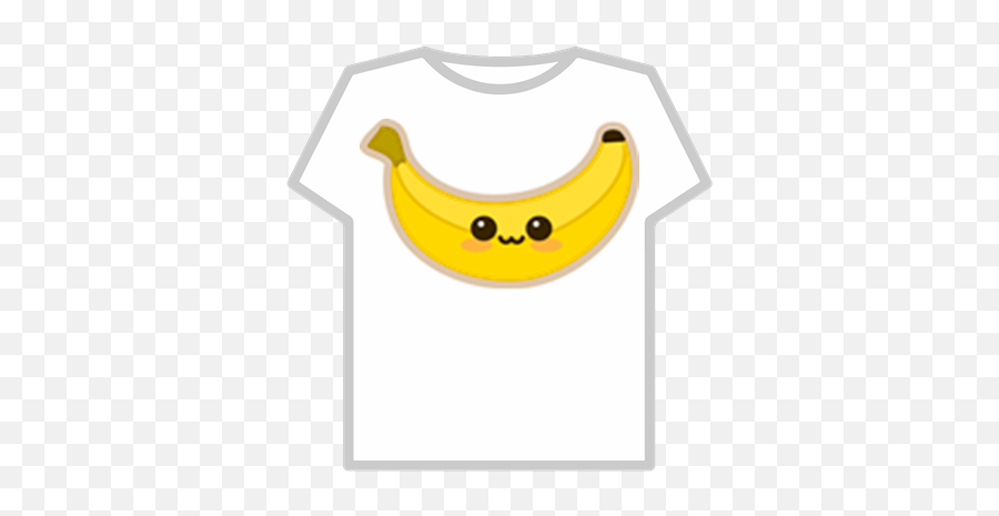 Kawaii Banana - T Shirt Roblox Pokemon Emoji,Banana Emoticon