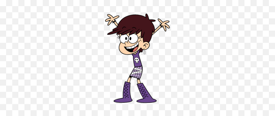 Luna Loud Hurray Transparent Png - Luna Loud Emoji,Hurray Emoji