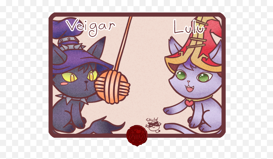 Viegar And Lulu - Lulu Gifs League Of Legends Emoji,League Of Legends Emoticons