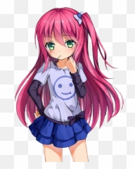 Cute Anime Waifu - Utage Doraku Emoji,Pug Emoji Copy And Paste