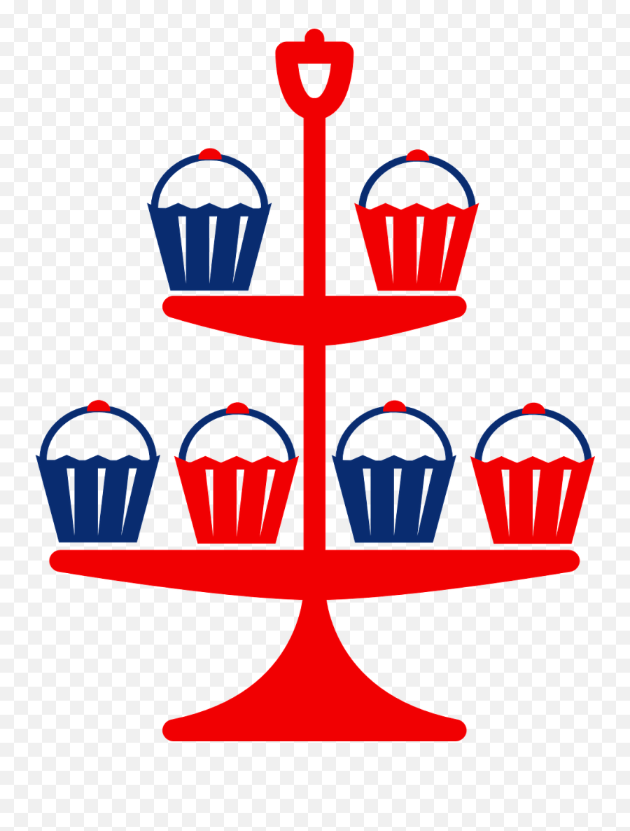 Cake Jubilee Blue Red Free Vector Graphics - Union Jack Cake Clipart Emoji,Emoji Party Favors