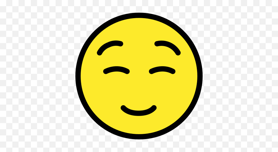 White Smiling Face - Smiley Emoji,Face Emoji