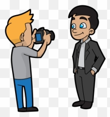 A Charming Cartoon Businessman - Emoji