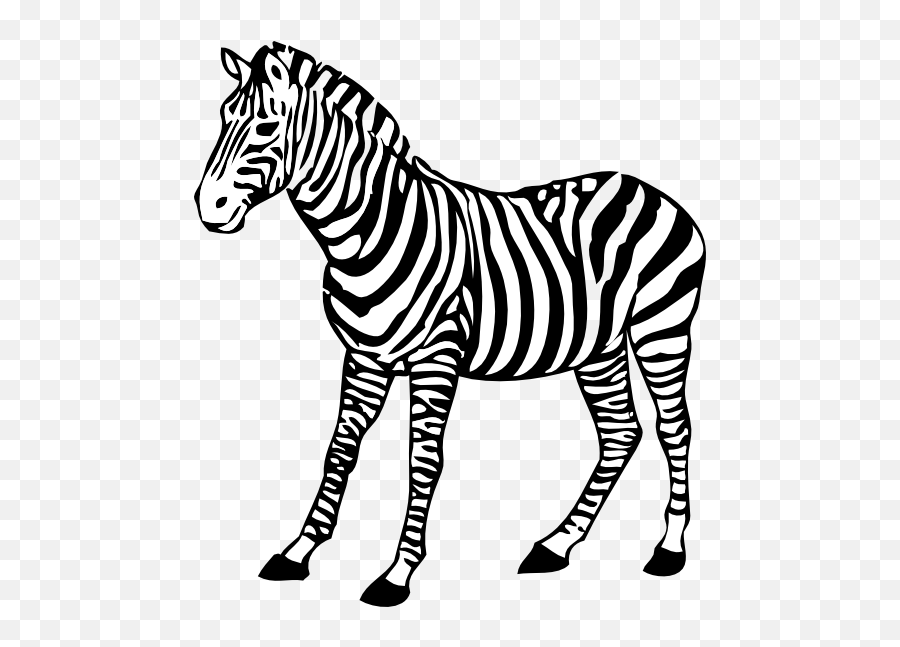 Royalty Free Public Domain Clipart Emoji,Zebra Emoticon