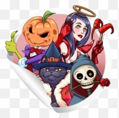 10 Sticker Packs For Wa - Apps On Google Play Stickers Whatsapp Halloween Emoji,X-rated Emojis