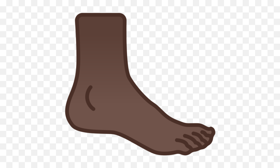 Dark Skin Tone Emoji - Sock,Foot In Mouth Emoji