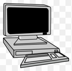 Computer Pc Monitor - Clip Art Emoji