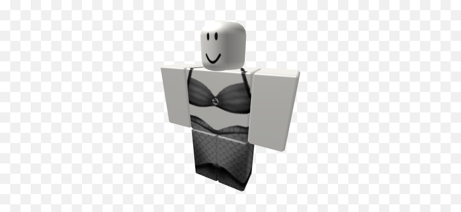 Mermaid Tail Grey - Button Head Costume Roblox Emoji,Mermaid Emoticon