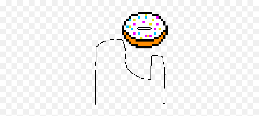 Pixilart - Hungery For Donut By Jamesjack Clip Art Emoji,Donut Emoticon