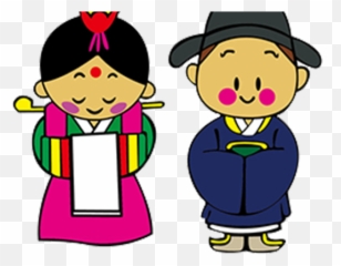 South Korea Clipart Png Transparent - Full Size Korean Cartoon Characters Emoji