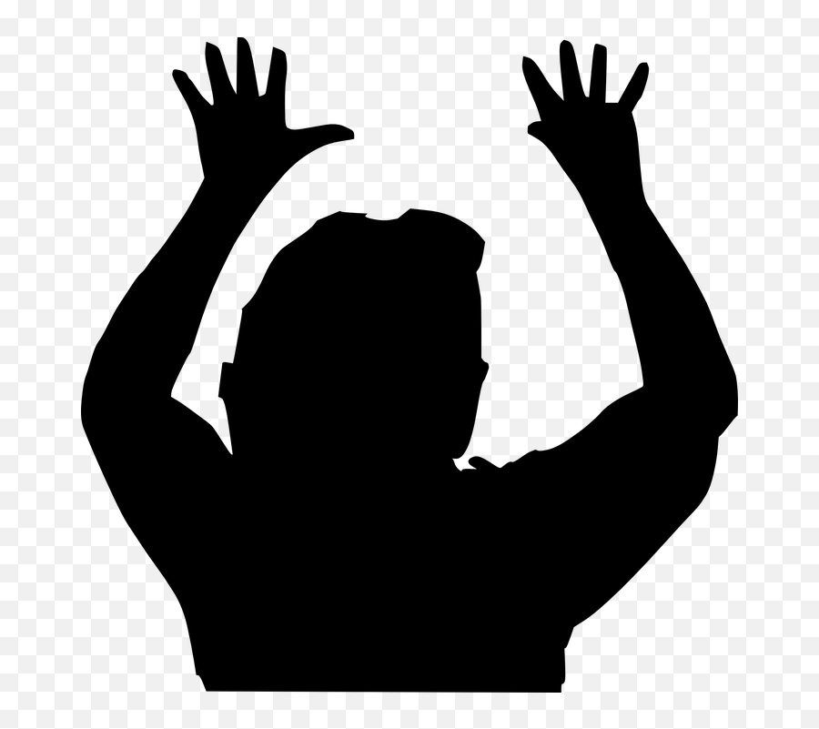 Praying Hand People - Raising Hands Emoji,Raise The Roof Emoji