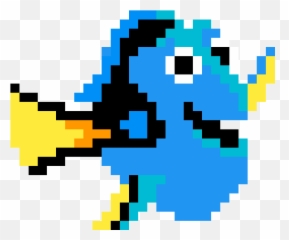 dory png - Dory Heart Eyes Emoji In Minecraft 4942286 Pixel Art